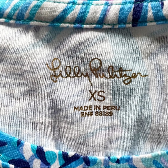 Lilly Pulitzer Cody T Shirt Dress in Fishful Thinking | XS - Picture 7 of 10